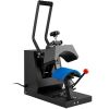 VEVOR Hat Heat Press, 4-in-1 Cap Heat Press Machine, 6x3inches Clamshell Sublimation Transfer
