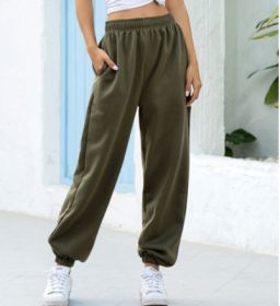Plus-size Slacks (Option: Green-2xl)