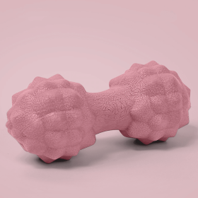 Massage Ball Effective Muscle Relaxation Fitness Equipment Fascia Exercise Relieve Pain Yoga Ball For Fitness (Items: Floating Point Double Ball, Color: Pink)