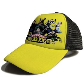 Anime Hat Naruto Luffy Demon Slayer Tanjiro Hat Student Men And Women Hip-hop Baseball Cap Sun Hat Trucker Hat (Color: ZMW-173)