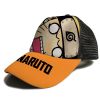Anime Hat Naruto Luffy Demon Slayer Tanjiro Hat Student Men And Women Hip-hop Baseball Cap Sun Hat Trucker Hat