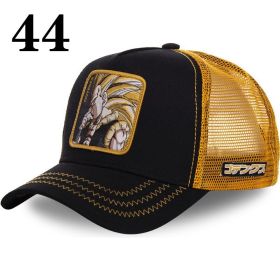 Dragon Ball Naruto 41 All Styles Buckle Back Cotton Baseball Cap Men's Women's Hip Hop Dad Hat Trucker Mesh Cap (Color: 44)