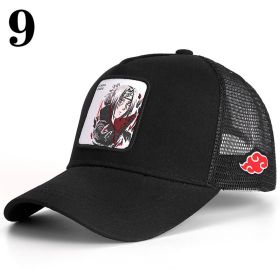 Dragon Ball Naruto 41 All Styles Buckle Back Cotton Baseball Cap Men's Women's Hip Hop Dad Hat Trucker Mesh Cap (Color: 9)