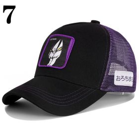 Dragon Ball Naruto 41 All Styles Buckle Back Cotton Baseball Cap Men's Women's Hip Hop Dad Hat Trucker Mesh Cap (Color: 7)
