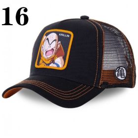 Dragon Ball Naruto 41 All Styles Buckle Back Cotton Baseball Cap Men's Women's Hip Hop Dad Hat Trucker Mesh Cap (Color: 16)
