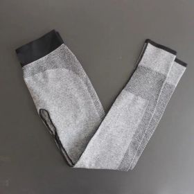 Harlan pants yoga pants women running fitness sweatpants slim quick-drying casual pants (Color: grey, size: S)