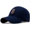 Men Washed Plain Baseball Cap