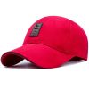 Men Washed Plain Baseball Cap