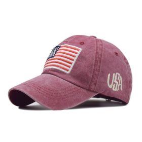 Fashion American Flag Camouflage Baseball Cap Men's Women's Rebound Cap Army Bone Truck Driver High Quality Gorras (Color: 1, size: Adjustable)