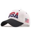USA Flag Baseball Cap For Men Women Cotton Snapback Hat Unisex America Embroidery Hip Hop Caps Gorras Pet