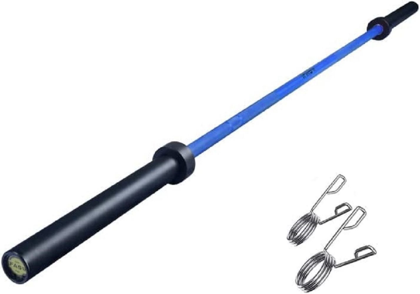 7.2Ft Barbell Bar for 2" Olympic Plates, Home Gym Weightlifting Bar Solid Chrome Weight Bar 5Ft Fitness Training Curl Barbell 7.2Ft Barbell Bar for 2" Olympic Plates, Home Gym Weightlifting Bar Solid Chrome Weight Bar 5Ft Fitness Training Curl Barbell