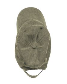 Authentic Pigment 1910 Pigment-Dyed Baseball Cap (Color: Khaki green, size: OS)