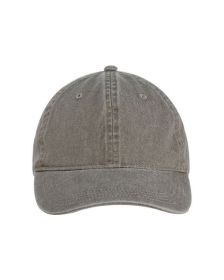 Authentic Pigment 1910 Pigment-Dyed Baseball Cap (Color: Mocha, size: OS)