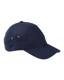 Big Accessories BA529 Washed Baseball Cap (Color: navy, size: OS)