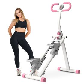 Stair Stepper for Home-Upgrade Vertical Climber Workout Machine for Full-Body Exercise Climber Fitness Equipment with Stable Frame Adjustable Handleba (Color: as Pic)