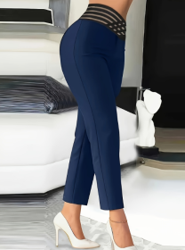 Women's Fashionable Clothing (Option: Dark blue-L)