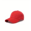 Candy Color Simple Baseball Cap Women Sunscreen Cotton Sports Hat Trendy Dad Hats Unisex