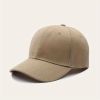 Candy Color Simple Baseball Cap Women Sunscreen Cotton Sports Hat Trendy Dad Hats Unisex