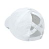 Breathable Mesh Ponytail Baseball Cap; Fashion Casual Sunscreen Adjustable Trucker Cap For Women