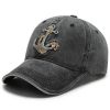 Hats for men and women baseball caps Tidy summer casual versatile cap black students sunscreen sun hat